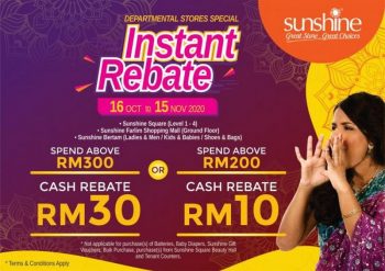 Sunshine-Deepavali-Instant-Rebate-Promotion-350x247 - Penang Promotions & Freebies Supermarket & Hypermarket 