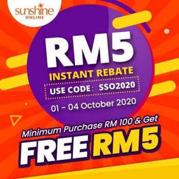 Sunshine-Online-Anniversary-Sale-1-350x350 - Johor Kedah Kelantan Kuala Lumpur Malaysia Sales Melaka Negeri Sembilan Online Store Pahang Penang Perak Perlis Putrajaya Sabah Sarawak Selangor Supermarket & Hypermarket Terengganu 