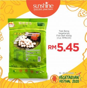 Sunshine-Vegetarian-Festival-2020-Promotion-27-350x351 - Penang Promotions & Freebies Supermarket & Hypermarket 