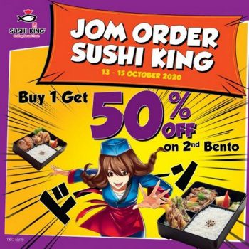 Sushi-King-Bento-Promotion-350x350 - Beverages Food , Restaurant & Pub Johor Kedah Kelantan Kuala Lumpur Melaka Negeri Sembilan Online Store Pahang Penang Perak Perlis Promotions & Freebies Putrajaya Sabah Sarawak Selangor Terengganu 