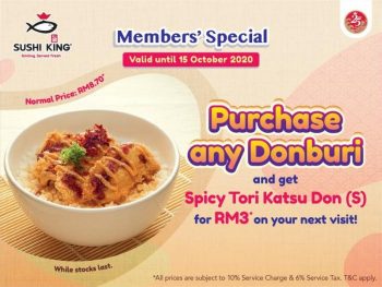 Sushi-King-Members-Promotion-350x263 - Beverages Food , Restaurant & Pub Johor Kedah Kelantan Kuala Lumpur Melaka Negeri Sembilan Pahang Penang Perak Perlis Promotions & Freebies Putrajaya Sabah Sarawak Selangor Terengganu 