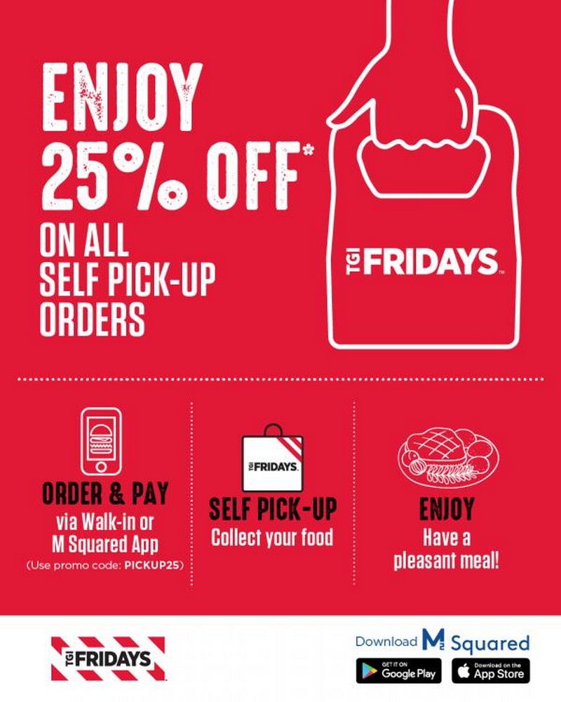 Tgi fridays discount promo code