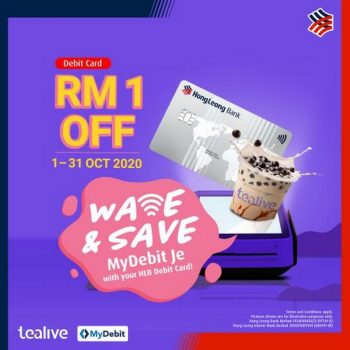 Tealive-RM1-OFF-Promotion-with-Hong-Leong-Bank-350x350 - Bank & Finance Beverages Food , Restaurant & Pub Hong Leong Bank Johor Kedah Kelantan Kuala Lumpur Melaka Negeri Sembilan Pahang Penang Perak Perlis Promotions & Freebies Putrajaya Sabah Sarawak Selangor Terengganu 