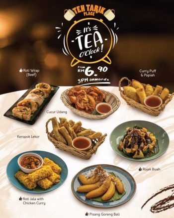 Teh-Tarik-Place-Tea-OClock-Promotion-350x438 - Beverages Food , Restaurant & Pub Promotions & Freebies Selangor 