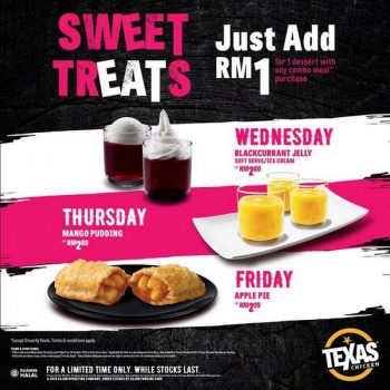 Texas-Chicken-National-Dessert-Day-Promotion-350x350 - Beverages Food , Restaurant & Pub Johor Kedah Kelantan Kuala Lumpur Melaka Negeri Sembilan Pahang Penang Perak Perlis Promotions & Freebies Putrajaya Sabah Sarawak Selangor Terengganu 