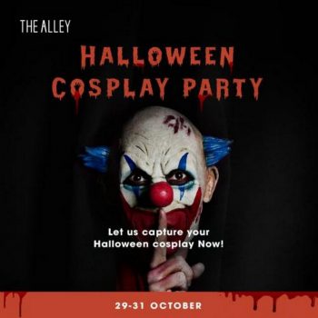 The-Alley-Halloween-Cosplay-Party-350x350 - Beverages Events & Fairs Food , Restaurant & Pub Johor Kedah Kelantan Kuala Lumpur Melaka Negeri Sembilan Pahang Penang Perak Perlis Putrajaya Sabah Sarawak Selangor Terengganu 