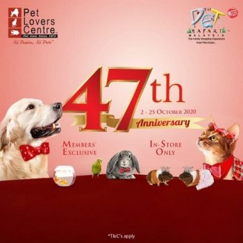 The-Pet-Safari-47th-Birthday-Promo-at-PLC-350x350 - Johor Kedah Kelantan Kuala Lumpur Melaka Negeri Sembilan Pahang Penang Perak Perlis Pets Promotions & Freebies Putrajaya Sabah Sarawak Selangor Sports,Leisure & Travel Terengganu 