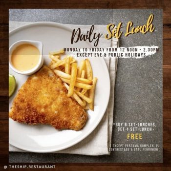 The-Ship-Restaurant-Bar-Daily-Set-Lunch-Promo-1-350x350 - Beverages Food , Restaurant & Pub Kuala Lumpur Promotions & Freebies Selangor 