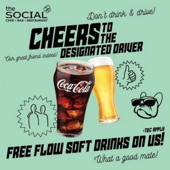 The-Social-Free-Flow-Softdrink-Promo-350x350 - Beverages Food , Restaurant & Pub Kuala Lumpur Promotions & Freebies Selangor 