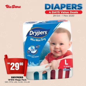 The-Store-Diapers-4-Days-Value-Deals-Promotion-2-350x350 - Baby & Kids & Parenting Diapers Johor Kedah Kelantan Kuala Lumpur Melaka Negeri Sembilan Pahang Penang Perak Perlis Promotions & Freebies Putrajaya Sabah Sarawak Selangor Supermarket & Hypermarket Terengganu 