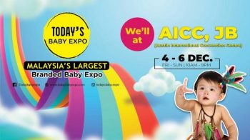Todays-Baby-Expo-at-AICC-Johor-Bahru-350x196 - Baby & Kids & Parenting Babycare Events & Fairs Johor 