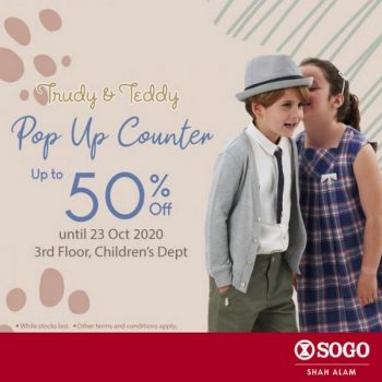 Trudy-Teddy-Pop-Up-Counter-Sale-at-SOGO-350x350 - Baby & Kids & Parenting Children Fashion Malaysia Sales Selangor 
