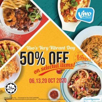 Vivo-Pizza-Very-Vibrant-Day-50-OFF-Promotion-350x350 - Beverages Food , Restaurant & Pub Johor Kedah Kelantan Kuala Lumpur Melaka Negeri Sembilan Pahang Penang Perak Perlis Pizza Promotions & Freebies Putrajaya Sabah Sarawak Selangor Terengganu 