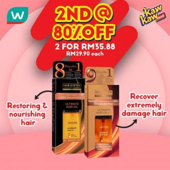 Watsons-Kaw-Kaw-Deals-Sale-13-3-350x350 - Beauty & Health Health Supplements Johor Kedah Kelantan Kuala Lumpur Malaysia Sales Melaka Negeri Sembilan Pahang Penang Perak Perlis Personal Care Putrajaya Sabah Sarawak Selangor Terengganu 