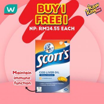 Watsons-Kaw-Kaw-Deals-Sale-3-3-350x350 - Beauty & Health Health Supplements Johor Kedah Kelantan Kuala Lumpur Malaysia Sales Melaka Negeri Sembilan Pahang Penang Perak Perlis Personal Care Putrajaya Sabah Sarawak Selangor Terengganu 