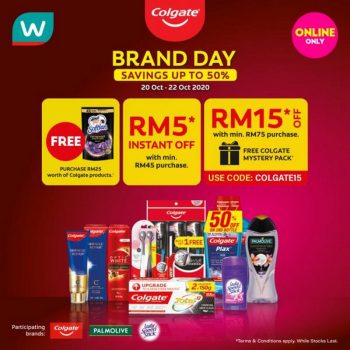 Watsons-Online-Colgate-Brand-Day-Sale-350x350 - Beauty & Health Health Supplements Johor Kedah Kelantan Kuala Lumpur Malaysia Sales Melaka Negeri Sembilan Online Store Pahang Penang Perak Perlis Personal Care Putrajaya Sabah Sarawak Selangor Terengganu 