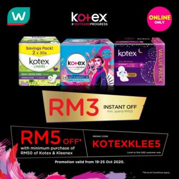 Watsons-Online-Kotex-Kleenex-Promotion-1-350x350 - Beauty & Health Health Supplements Johor Kedah Kelantan Kuala Lumpur Melaka Negeri Sembilan Online Store Pahang Penang Perak Perlis Personal Care Promotions & Freebies Putrajaya Sabah Sarawak Selangor Terengganu 