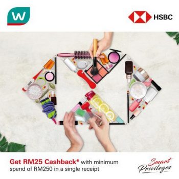 Watsons-RM25-Cashback-Promotion-with-HSBC-HSBC-Amanah-350x350 - Bank & Finance Beauty & Health Health Supplements HSBC Bank Johor Kedah Kelantan Kuala Lumpur Melaka Negeri Sembilan Online Store Pahang Penang Perak Perlis Personal Care Promotions & Freebies Putrajaya Sabah Sarawak Selangor Terengganu 