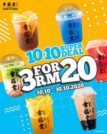 Xing-Fu-Tang-10.10-Super-Deal-Promotion-350x438 - Beverages Food , Restaurant & Pub Johor Kedah Kelantan Kuala Lumpur Melaka Negeri Sembilan Pahang Penang Perak Perlis Promotions & Freebies Putrajaya Sabah Sarawak Selangor Terengganu 