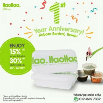llaollao-Anniversary-Promo-350x350 - Beverages Food , Restaurant & Pub Promotions & Freebies Sabah 