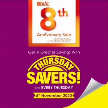 AEON-BiG-Thursday-Savers-Promotion-350x350 - Johor Kedah Kelantan Kuala Lumpur Melaka Negeri Sembilan Pahang Penang Perak Perlis Promotions & Freebies Putrajaya Sabah Sarawak Selangor Supermarket & Hypermarket Terengganu 