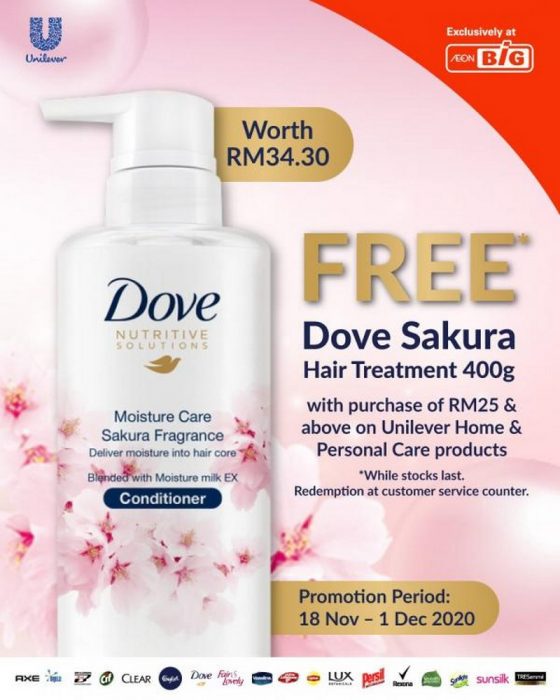 18 Nov1 Dec 2020 AEON BiG Unilever Promotion