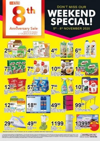 AEON-BiG-Weekend-Promotion-350x495 - Johor Kedah Kelantan Kuala Lumpur Melaka Negeri Sembilan Pahang Penang Perak Perlis Promotions & Freebies Putrajaya Sabah Sarawak Selangor Supermarket & Hypermarket Terengganu 