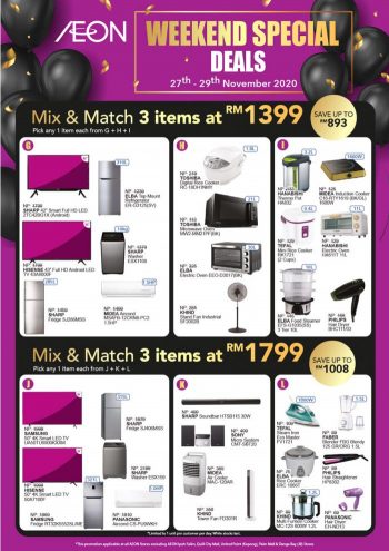 AEON-Black-Friday-Weekend-Promotion-3-350x495 - Johor Kedah Kelantan Kuala Lumpur Melaka Negeri Sembilan Pahang Penang Perak Perlis Promotions & Freebies Putrajaya Sabah Sarawak Selangor Supermarket & Hypermarket Terengganu 