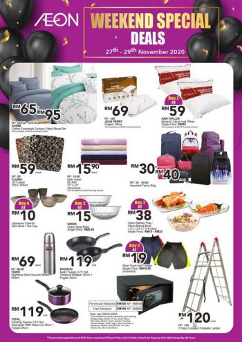 AEON-Black-Friday-Weekend-Promotion-350x494 - Johor Kedah Kelantan Kuala Lumpur Melaka Negeri Sembilan Pahang Penang Perak Perlis Promotions & Freebies Putrajaya Sabah Sarawak Selangor Supermarket & Hypermarket Terengganu 
