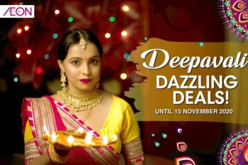 AEON-Deepavali-Dazzling-Deals-Promotion-350x233 - Apparels Fashion Accessories Fashion Lifestyle & Department Store Johor Kedah Kelantan Kuala Lumpur Melaka Negeri Sembilan Pahang Penang Perak Perlis Promotions & Freebies Putrajaya Sabah Sarawak Selangor Supermarket & Hypermarket Terengganu 