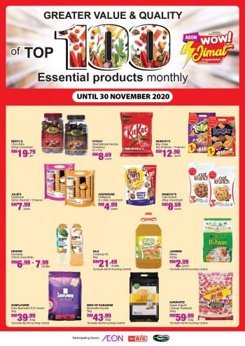 AEON-Top-100-Essential-Products-Promotion-1-350x495 - Johor Kedah Kelantan Kuala Lumpur Melaka Negeri Sembilan Pahang Penang Perak Perlis Promotions & Freebies Putrajaya Sabah Sarawak Selangor Supermarket & Hypermarket Terengganu 