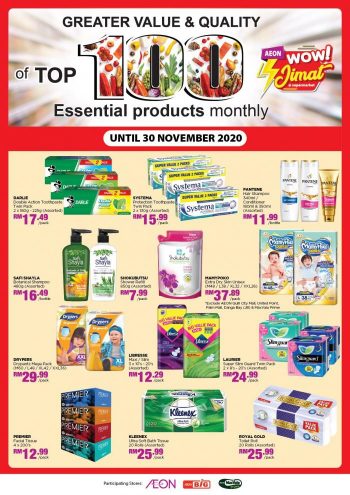 AEON-Top-100-Essential-Products-Promotion-2-350x495 - Johor Kedah Kelantan Kuala Lumpur Melaka Negeri Sembilan Pahang Penang Perak Perlis Promotions & Freebies Putrajaya Sabah Sarawak Selangor Supermarket & Hypermarket Terengganu 