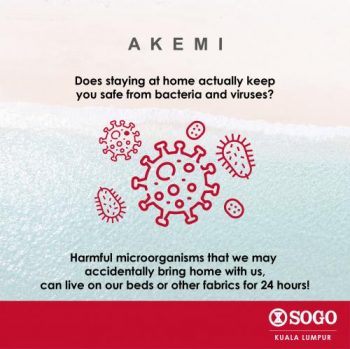 AKEMI-HeiQ-Viroblock-Promotion-at-SOGO-1-350x349 - Beddings Home & Garden & Tools Kuala Lumpur Mattress Promotions & Freebies Selangor 
