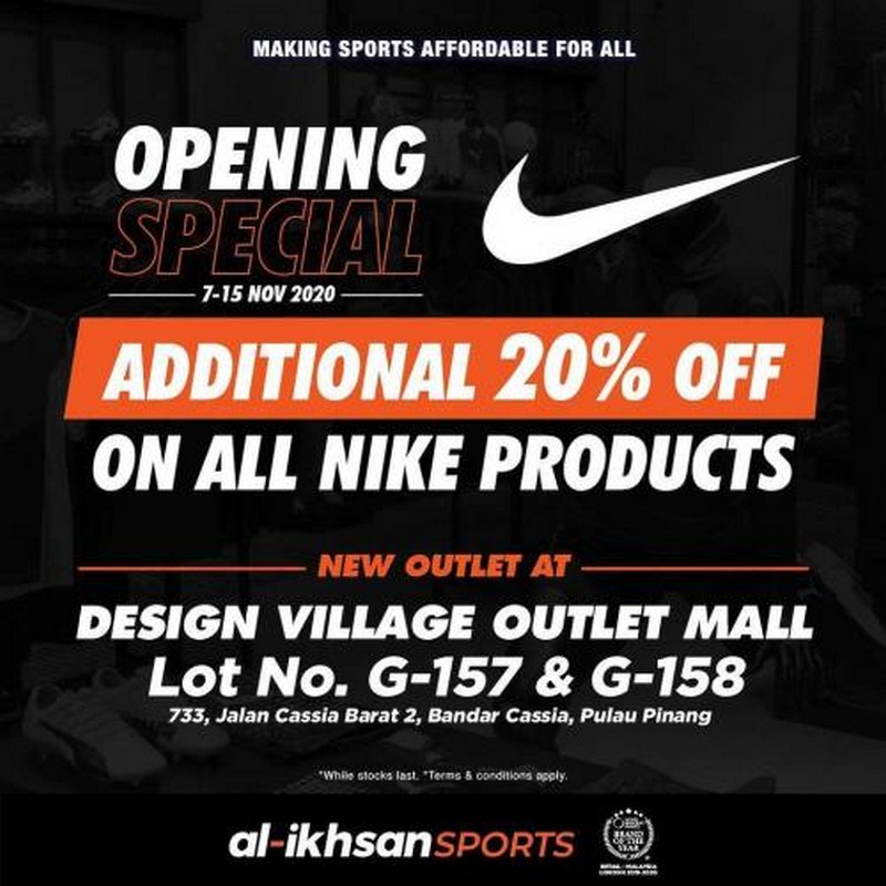 7-15 Nov 2020: Al-Ikhsan Sports Opening Promotion at ...