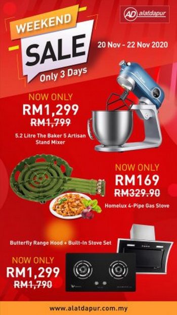 Alatdapur-Weekend-Sale-350x623 - Computer Accessories Electronics & Computers Home & Garden & Tools Johor Kedah Kelantan Kitchen Appliances Kitchenware Kuala Lumpur Malaysia Sales Melaka Negeri Sembilan Online Store Pahang Penang Perak Perlis Putrajaya Sabah Sarawak Selangor Terengganu 