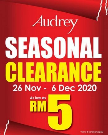Audrey-Year-End-Warehouse-Clearance-Sale-at-Berjaya-Megamall-350x438 - Fashion Accessories Fashion Lifestyle & Department Store Lingerie Pahang Underwear Warehouse Sale & Clearance in Malaysia 
