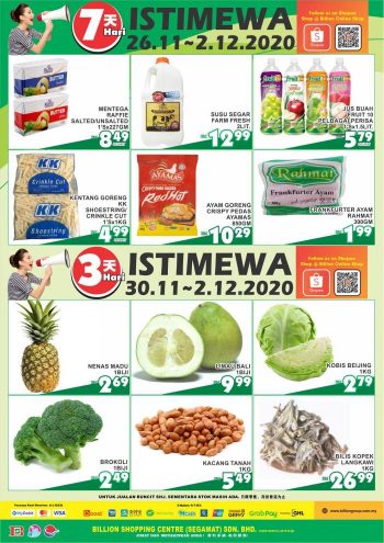 BILLION-Promotion-at-Segamat-1-1-350x495 - Johor Promotions & Freebies Supermarket & Hypermarket 