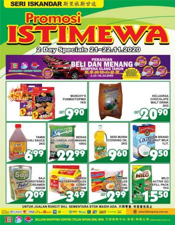 BILLION-Weekend-Promotion-at-Seri-Iskandar-350x451 - Perak Promotions & Freebies Supermarket & Hypermarket 