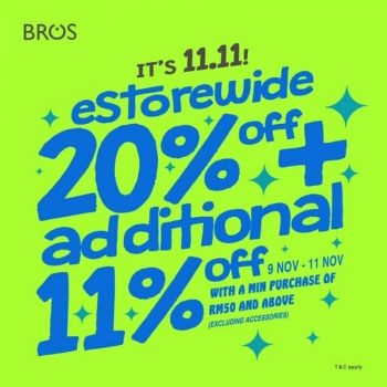 BROS-11.11-Sale-350x350 - Johor Kedah Kelantan Kuala Lumpur Malaysia Sales Melaka Negeri Sembilan Online Store Others Pahang Penang Perak Perlis Putrajaya Sabah Sarawak Selangor Terengganu 