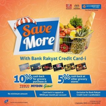 Bank-Rakyat-Cashback-Groceries-Promo-350x350 - Bank & Finance Bank Rakyat Johor Kedah Kelantan Kuala Lumpur Melaka Negeri Sembilan Pahang Penang Perak Perlis Promotions & Freebies Putrajaya Sabah Sarawak Selangor Supermarket & Hypermarket Terengganu 