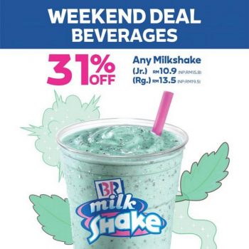 Baskin-Robbins-Milkshake-Weekend-Promotion-350x350 - Beverages Food , Restaurant & Pub Johor Kedah Kelantan Kuala Lumpur Melaka Negeri Sembilan Pahang Penang Perak Perlis Promotions & Freebies Putrajaya Sabah Sarawak Selangor Terengganu 