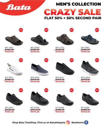 Bata-Crazy-Sale-3-350x432 - Fashion Accessories Fashion Lifestyle & Department Store Footwear Johor Kedah Kelantan Kuala Lumpur Malaysia Sales Melaka Negeri Sembilan Online Store Pahang Penang Perak Perlis Putrajaya Sabah Sarawak Selangor Terengganu 