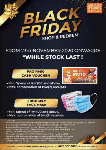 Black-Friday-Sale-at-Freeport-AFamosa-1-350x495 - Malaysia Sales Melaka Others 