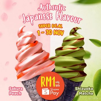 Black-Whale-Sakura-Peach-and-Shizuoka-Matcha-Soft-Serve-Promo-1-350x350 - Beverages Food , Restaurant & Pub Johor Kedah Kelantan Kuala Lumpur Melaka Negeri Sembilan Pahang Penang Perak Perlis Promotions & Freebies Putrajaya Sabah Sarawak Selangor Terengganu 