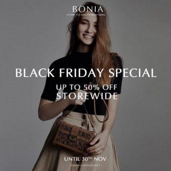 Bonia-Black-Friday-Sale-at-Johor-Premium-Outlets-350x350 - Bags Fashion Accessories Fashion Lifestyle & Department Store Johor Malaysia Sales 