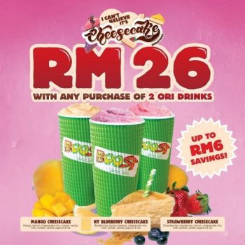 Boost-Juice-Cheesecake-Smoothies-Promo-at-Design-Village-350x350 - Beverages Food , Restaurant & Pub Penang Promotions & Freebies 