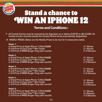 Burger-King-Win-iPhone-12-Contest-3-350x350 - Beverages Burger Events & Fairs Food , Restaurant & Pub Johor Kedah Kelantan Kuala Lumpur Melaka Negeri Sembilan Pahang Penang Perak Perlis Putrajaya Sabah Sarawak Selangor Terengganu 