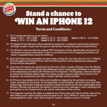 Burger-King-Win-iPhone-12-Contest-4-350x350 - Beverages Burger Events & Fairs Food , Restaurant & Pub Johor Kedah Kelantan Kuala Lumpur Melaka Negeri Sembilan Pahang Penang Perak Perlis Putrajaya Sabah Sarawak Selangor Terengganu 