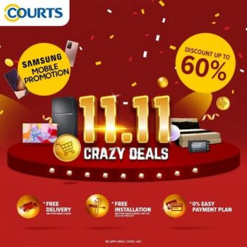 COURTS-11.11-Crazy-Deals-Sale-350x350 - Electronics & Computers Home Appliances Johor Kedah Kelantan Kitchen Appliances Kuala Lumpur Malaysia Sales Melaka Negeri Sembilan Online Store Pahang Penang Perak Perlis Putrajaya Sabah Sarawak Selangor Terengganu 