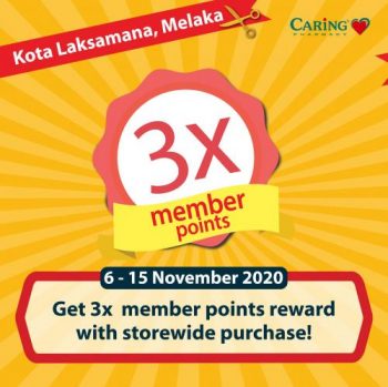 Caring-Pharmacy-Opening-Promotion-at-Kota-Laksamana-1-350x349 - Beauty & Health Health Supplements Melaka Personal Care Promotions & Freebies 